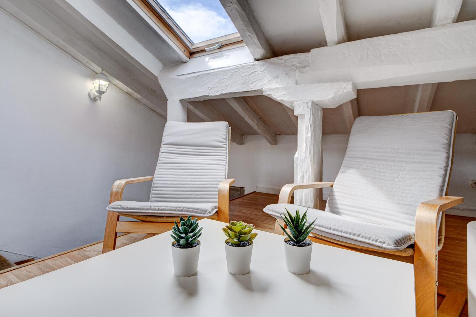 Ferienwohnung Preciosa Buhardilla En Hondarribia Centro Exterior foto